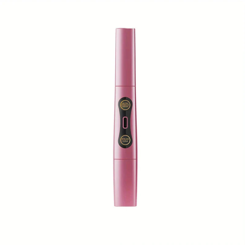 Precision eyelash curler comb with integrated comb for defined lashes