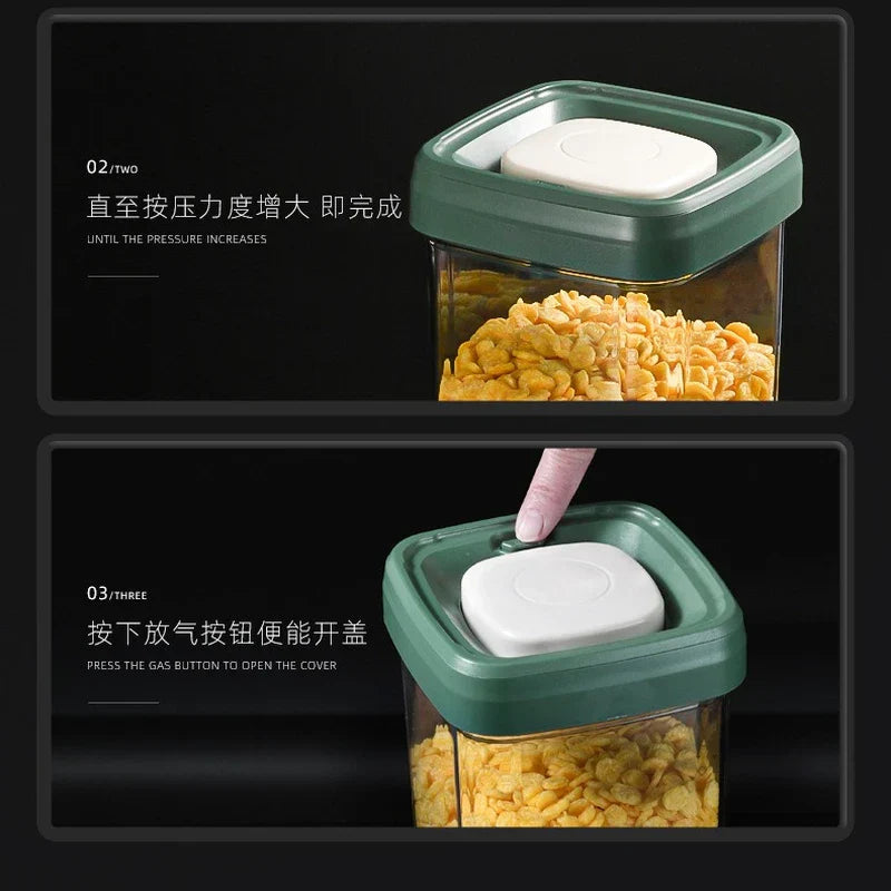 Press Pump Vacuum Seal Canister 1000Ml