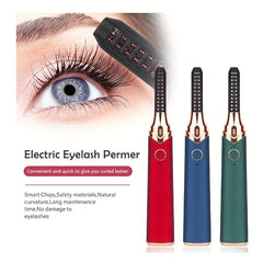 eyelash curler tool held in hand showing ergonomic grip