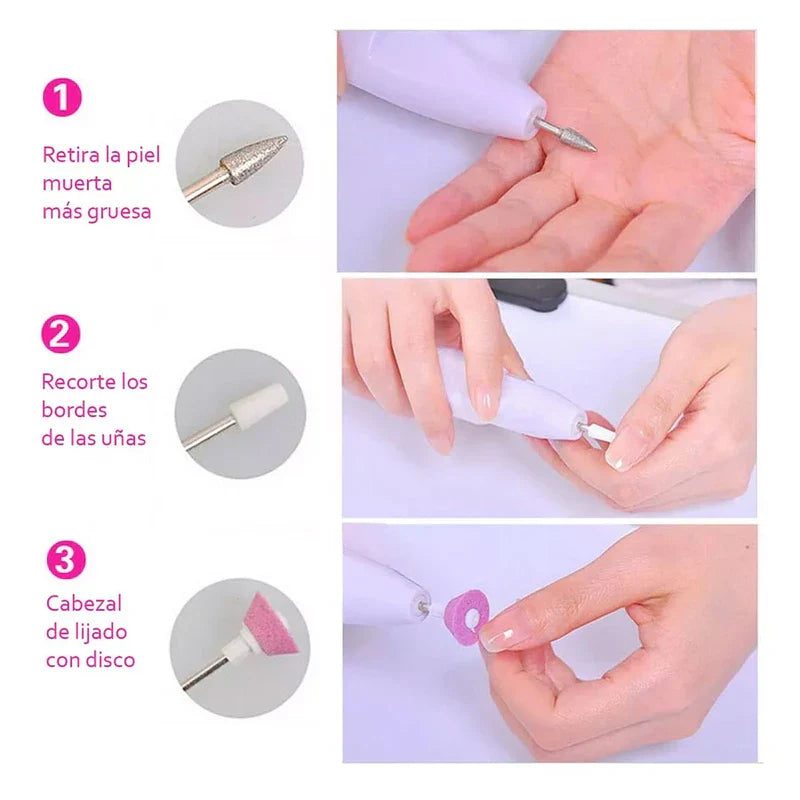 Professional Manicure Pedicure Sanding Polishing Tool