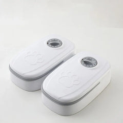 Programmable Timed Pet Food Dispensing Station