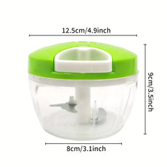 Pull String Manual Food Chopper Garlic Mincer