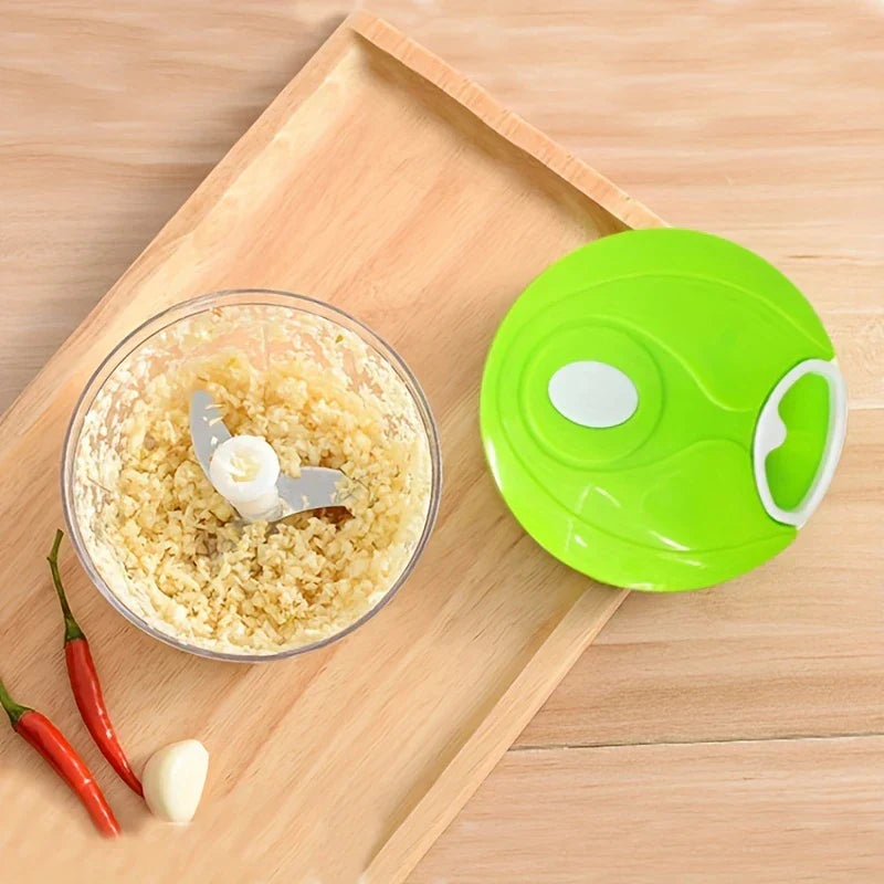 Pull String Manual Food Chopper Garlic Mincer