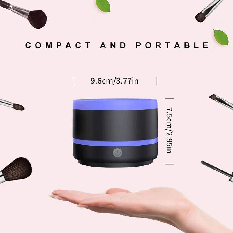 Quick Wash & Dry Cosmetic Brush Cleaning Device