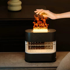 Rain Cloud Flame Effect Humidifier Diffuser