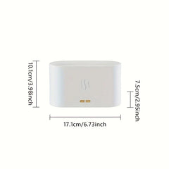 Realistic Flame Effect Aroma Diffuser Humidifier
