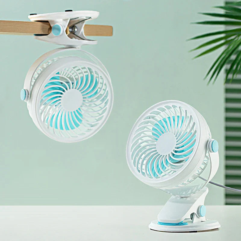 Rechargeable Clip-On Usb Fan