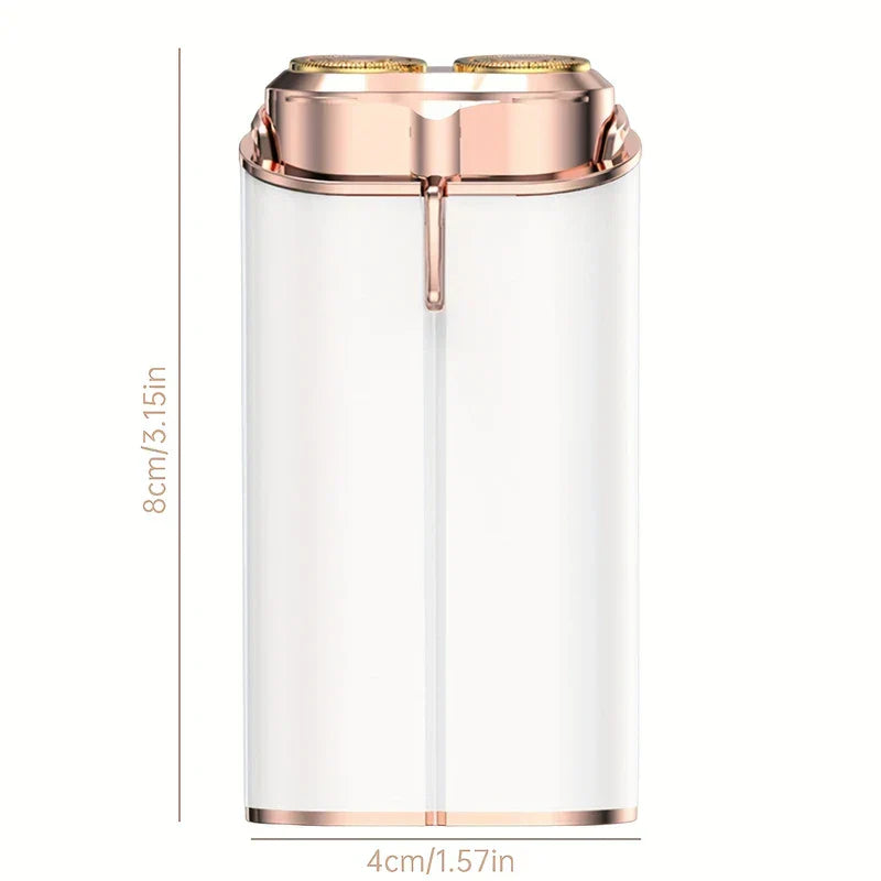 Rechargeable Dual Head Electric Rotary Shaver