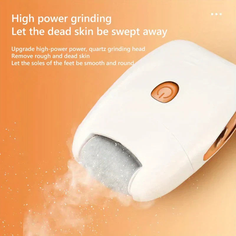 Electric foot file kit with multiple heads