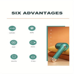 Rechargeable Fabric Shaver Lint Remover Defuzzer