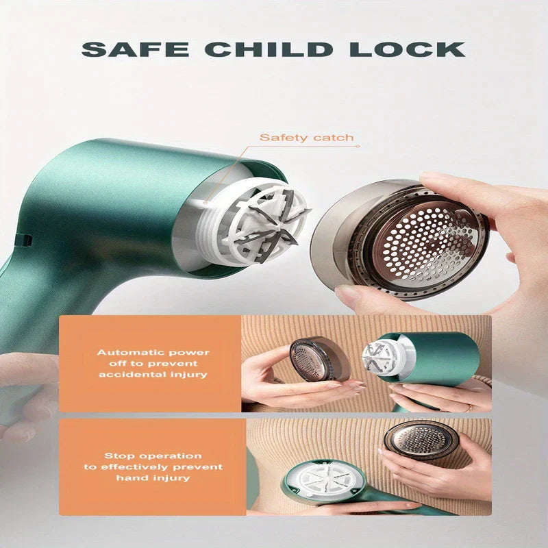Rechargeable Fabric Shaver Lint Remover Defuzzer