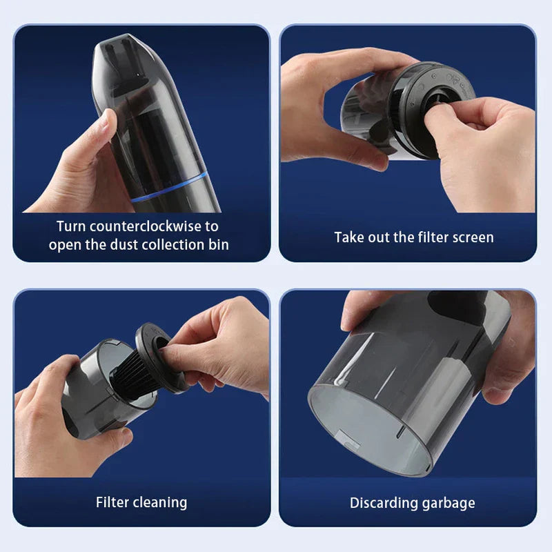 Rechargeable Handheld Stick Vacuum Cleaner