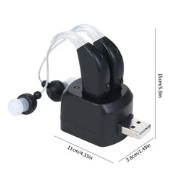 Rechargeable Hearing Aid Amplifier Device