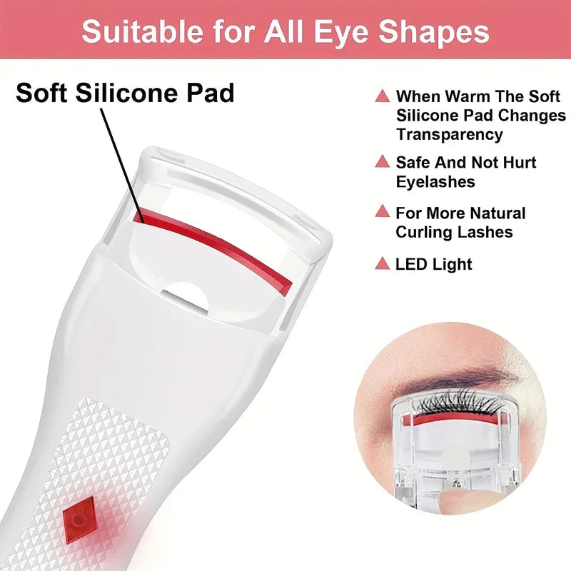 Rechargeable Heated Eyelash Curler Pen