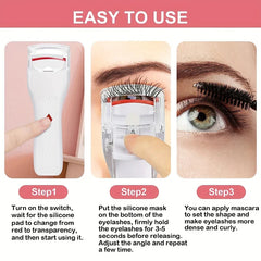 Rechargeable Heated Eyelash Curler Pen