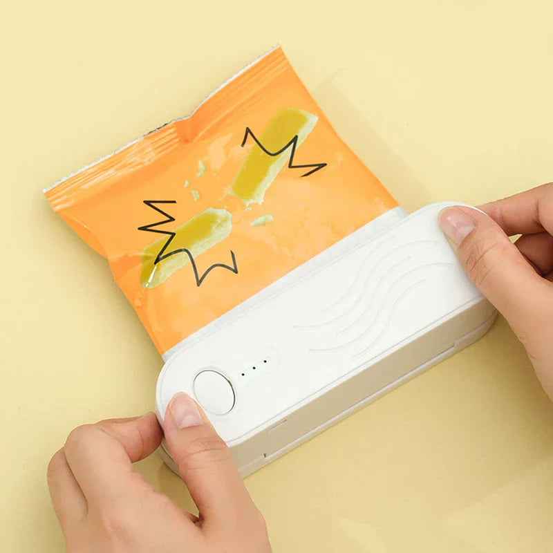 Rechargeable Mini Bag Heat Sealer Resealer