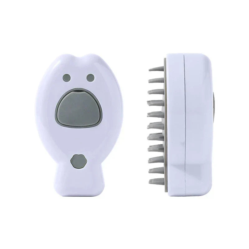 Rechargeable Pet Steamy Massage Brush Comb
