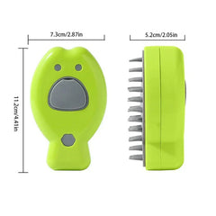 Rechargeable Pet Steamy Massage Brush Comb