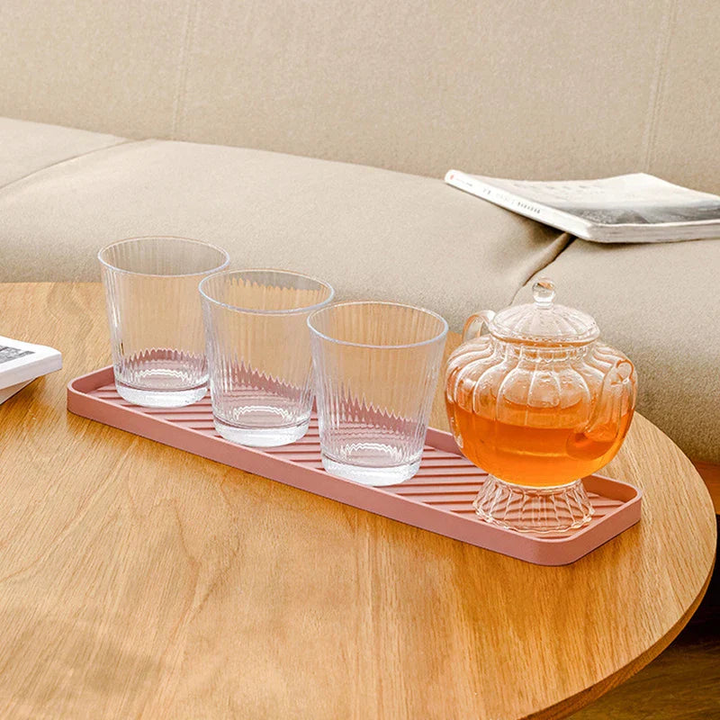 Rectangular Drink Coaster Mat Long