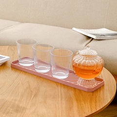 Rectangular Drink Coaster Mat Long