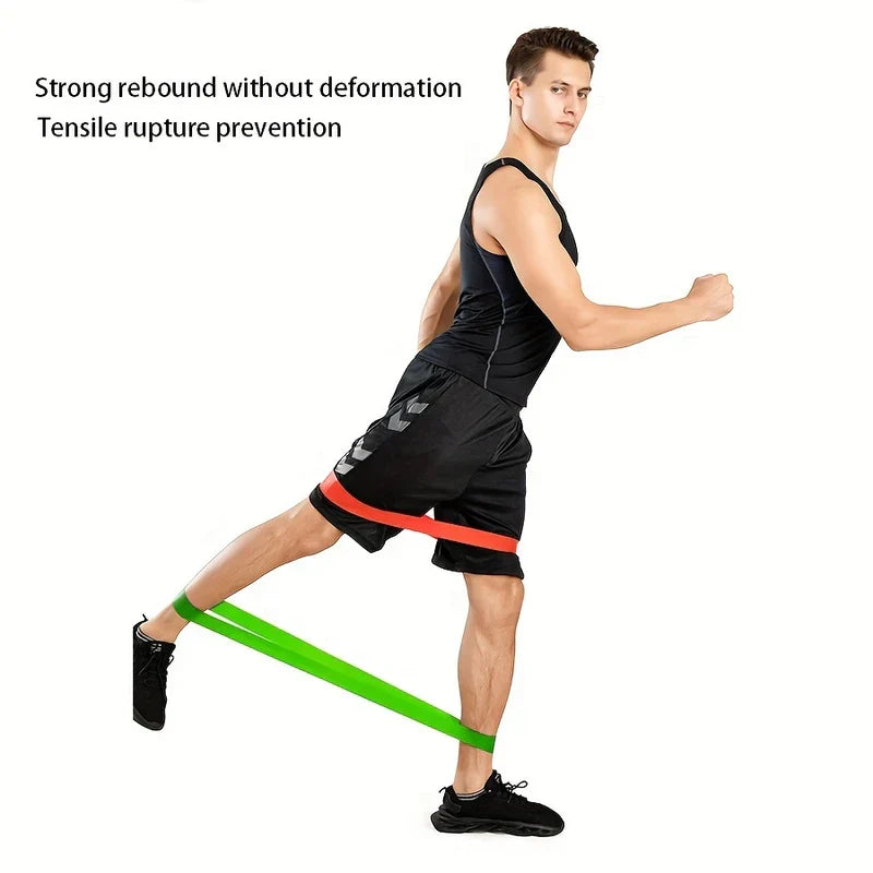 Resistance Exercise Loop Bands Set (3 Levels)