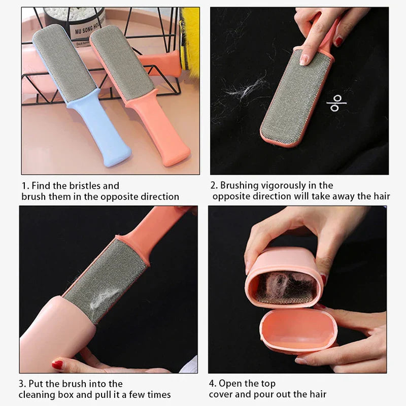 Reusable Fabric Dust Hair Cleaning Brush