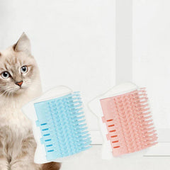 Close-up of the roller pet hair remover picking up fur