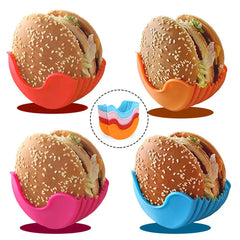 Reusable Silicone Burger Holder