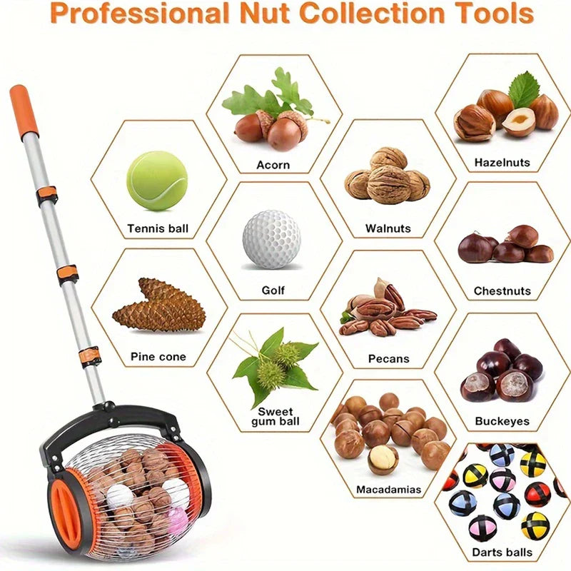 Rolling Nut Gatherer Tool