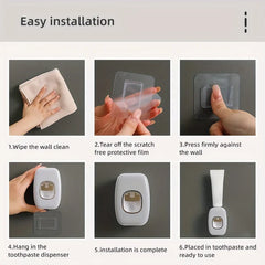 Rolling Tube Toothpaste Squeezer Dispenser