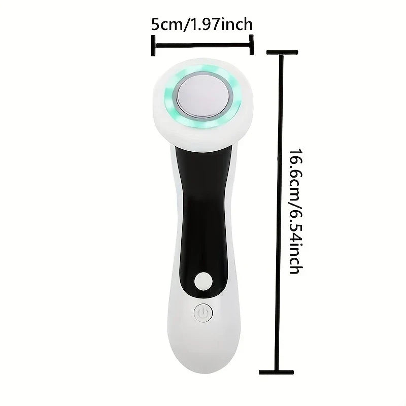 Rose Quartz Facial Roller Massager Tool