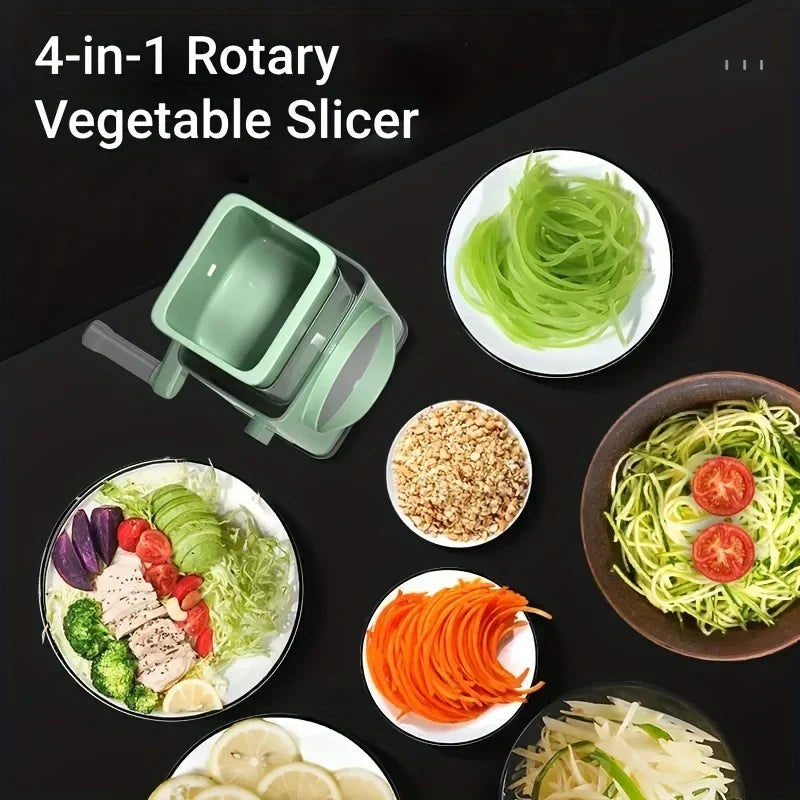 Rotary Drum Grater Slicer Shredder
