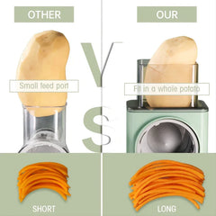 Rotary Drum Grater Slicer Shredder