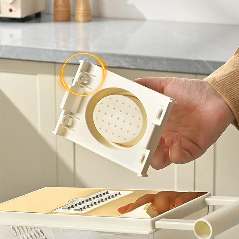 Rotary Drum Vegetable Grater Slicer Shredder