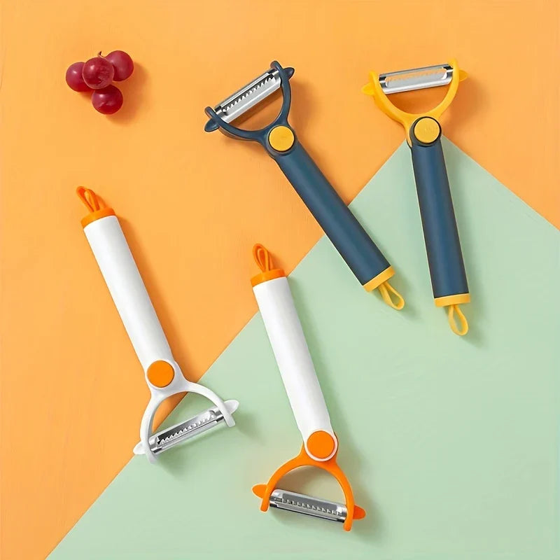 Rotary Dual Blade Swivel Vegetable Peeler