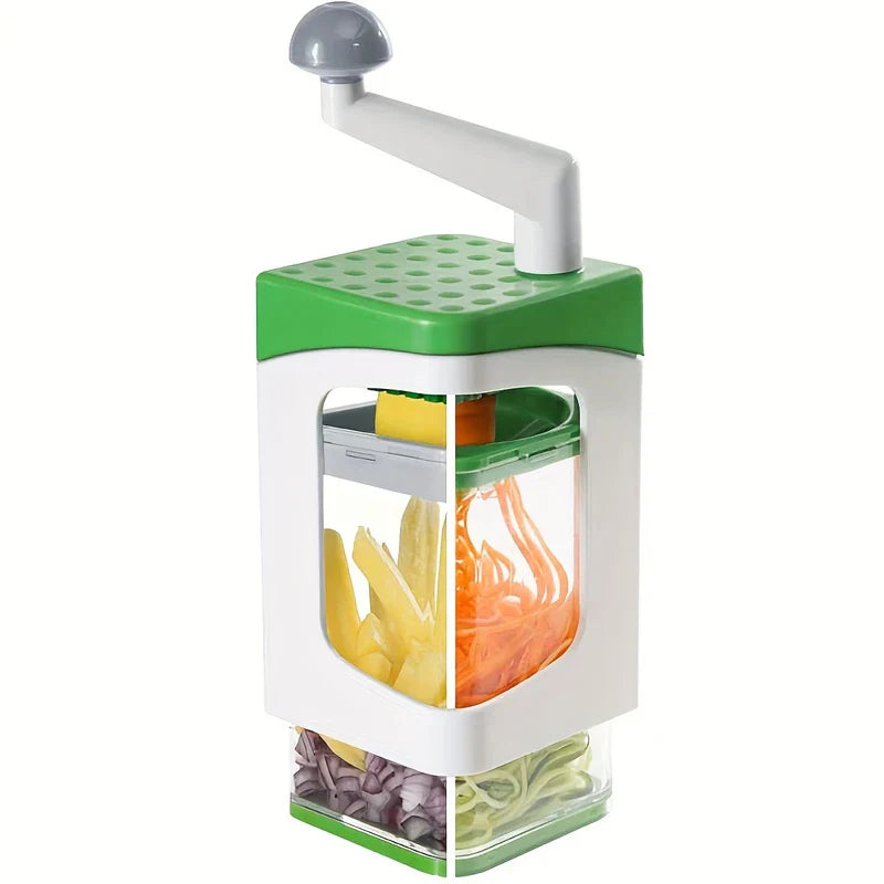 Rotary Spiral Vegetable Slicer Potato Twister Cutter