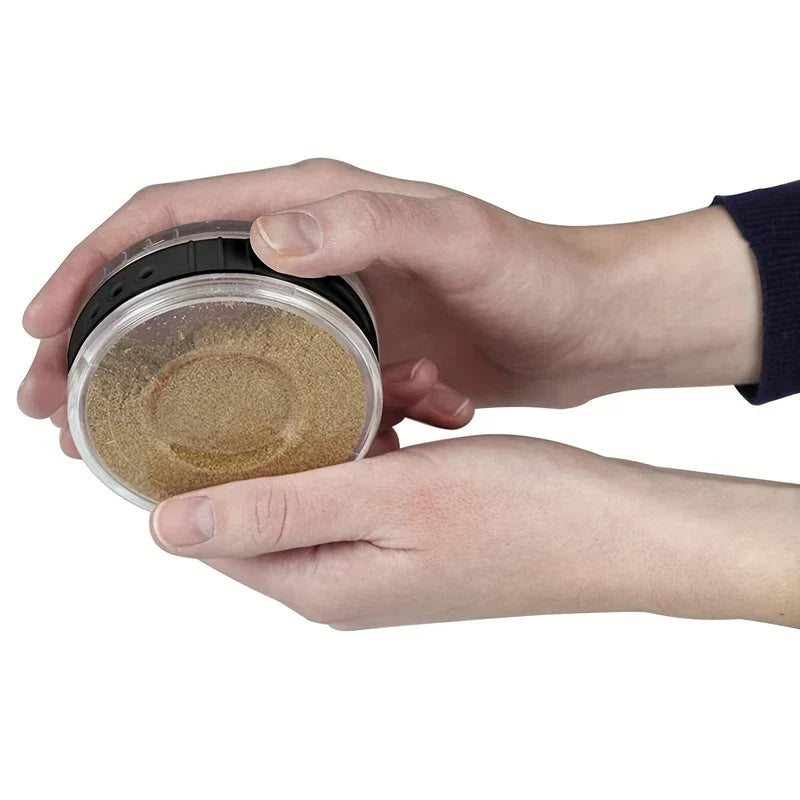 Rotating Carousel Spice Rack Jar Set