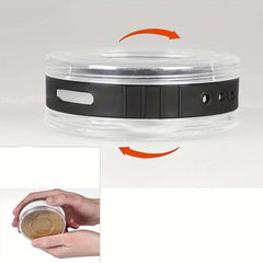 Rotating Carousel Spice Rack Jar Set