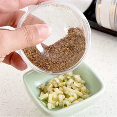 Rotating Carousel Spice Rack Jar Set