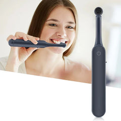Electric toothbrush with rotating head