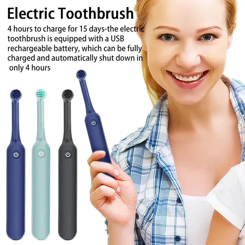 Battery powered electric toothbrush