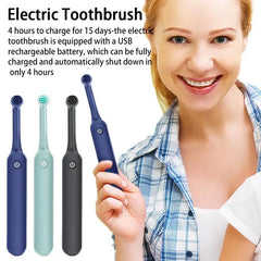 Battery powered electric toothbrush