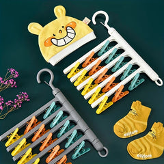 Rotating Foldable Clothes Drying Rack Hanger