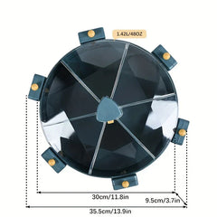 Rotating Grain Rice Dispenser Storage Container