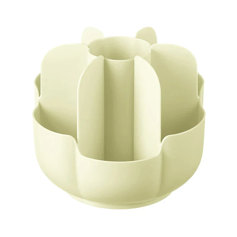 Rotating Makeup Brush Holder Organizer