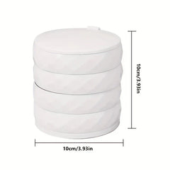 Rotating Mirrored Multi-Layer Jewelry Organizer Box