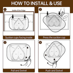 Rotating Turntable Organizer Lazy Susan Tray