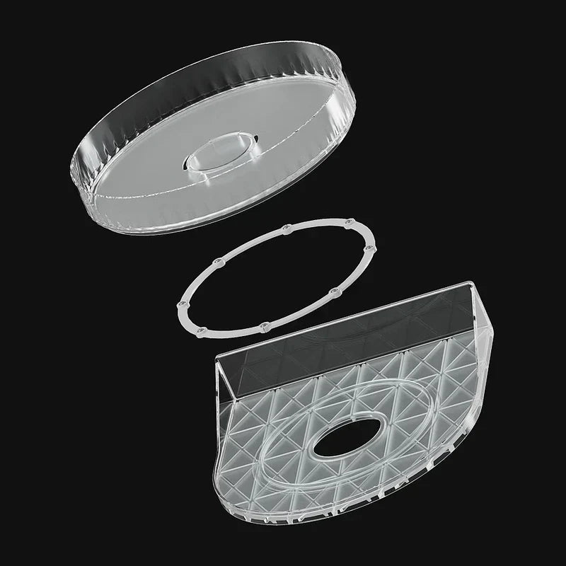 Rotating Turntable Spice Rack Organizer Shelf