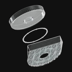 Rotating Turntable Spice Rack Organizer Shelf