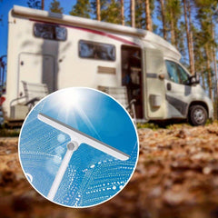 Rotating Window Squeegee Glass Cleaner Tool